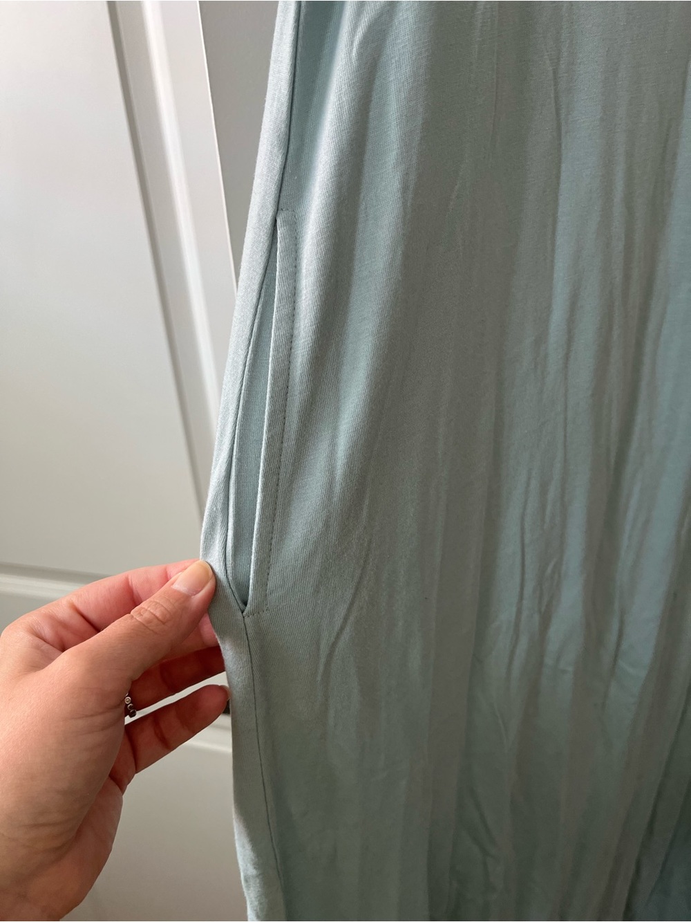 NWT Sleeveless Maxi Dress in Light Blue - Free Fly - Picture 3 of 6